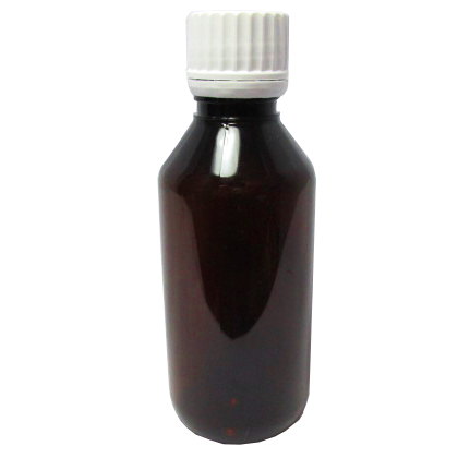 BOTE AMBAR 120 MLS. R-24 TAPA INVIOLABLE