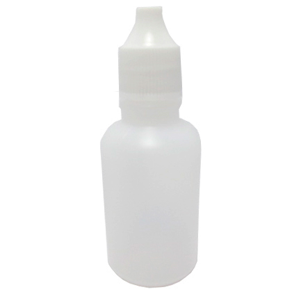 BOTE GOTERO 30 MLS. OPACO R-15 INSERTO Y TAPA ESTAND.