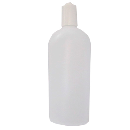 BOTELLA OVALADA OPACA 500 MLS. R-28 TAPA DISC-TOP
