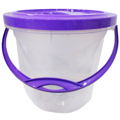 CUBETA PLASTIAPAN<br/>C/TAPAROSCA 10 LTS.