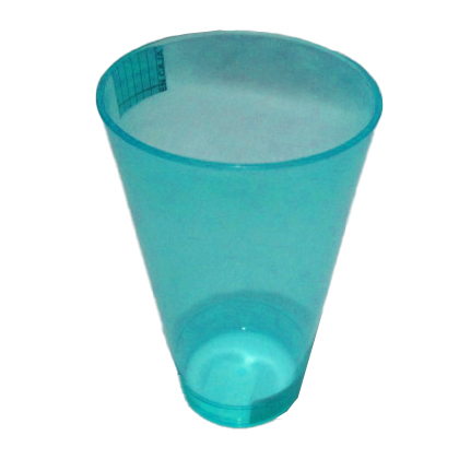 VASO TECNIPLAST 750 MLS. TRANSLUCIDO COLOR
